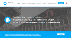 Desktop Screenshot of bluedrop.fr